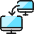 Monitor Transfer 1 Icon from Ultimate Colors Set