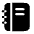 Notebook Icon from Solar Bold Set