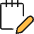 Notes Edit icon - Free transparent PNG, SVG. No sign up needed.