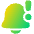 Notification Alarm 1 Icon from Plump Gradient Set