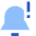 Notification Alarm 1 Icon from Sharp Flat Set