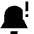 Notification Alarm 1 Icon from Sharp Solid Set