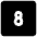 Number Eight Square Icon from Ultimate Bold Set