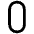 Number Zero icon - Free transparent PNG, SVG. No sign up needed.