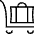 Luggage Trolley Icon from Guidance – Free Set