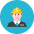 Construction Worker 1 Icon from Kameleon Colors Set