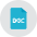 Doc File icon - Free transparent PNG, SVG. No sign up needed.