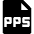 File Pps Icon from Nova Solid Set