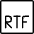 File Rtf 1 Icon from Ultimate Light Set