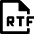 File Rtf icon - Free transparent PNG, SVG. No sign up needed.