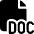 Office File Doc 1 Icon from Ultimate Bold Set