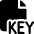Office File Key 1 Icon from Ultimate Bold Set