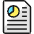 Office File Text Graph Icon from Ultimate Colors Set