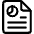 Office File Text Graph Icon from Ultimate Regular Set