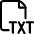 Office File Txt 1 Icon from Ultimate Regular Set