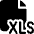 Office File Xls 1 Icon from Ultimate Bold Set