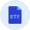 Rtf File icon - Free transparent PNG, SVG. No sign up needed.