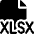 Xlsx Office File Icon from Ultimate Bold Set