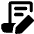 Document Contract Edit Sign Icon from Core Remix Set