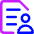 License Agreement Document Icon from Core Neon Set