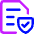Nda Contract Document Icon from Core Neon Set