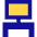 Workspace Desk Icon from Sharp Pop Set