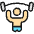 Paralympics Weightlifting icon - Free transparent PNG, SVG. No sign up needed.