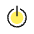 Power Button Icon from Ultimate Colors Set