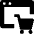 Online Shopping Web Cart Icon from Nova Solid Set