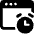 Optimization Clock Icon from Ultimate Bold Set