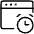 Optimization Clock Icon from Ultimate Light Set