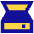 Scanner Icon from Sharp Pop Set
