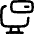 Tv Media Box Icon from Flex Line Set