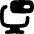 Tv Media Box Icon from Flex Solid Set