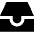 Inbox Icon from Block – Free Set