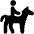 Outdoors Horse icon - Free transparent PNG, SVG. No sign up needed.