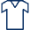 T Shirt Icon from Cyber Line Set