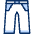Trousers icon - Free transparent PNG, SVG. No sign up needed.