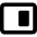 Tile Window Right Icon from Core Solid Set