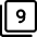 Paginate Filter 9 Icon from Ultimate Regular Set