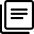 Paginate Filter Text Icon from Ultimate Regular Set