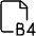 Paper Sizes B4 Icon from Ultimate Light Set