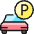 Parking P Icon from Ultimate Colors Set