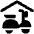 Scooter Parking Shade Roof Icon from Ultimate Bold Set