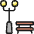Park Bench Light icon - Free transparent PNG, SVG. No sign up needed.