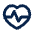 Download free Heartbeat 2 Line PNG, SVG vector icon from Mingcute Line set.