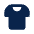 T Shirt 2 Fill Icon from Mingcute Fill Set | Free Download as SVG Vector and Transparent PNG | Streamline icons