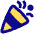 Party Popper Icon from Plump Pop Set