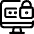 Password Desktop Lock Icon from Ultimate Regular Set