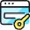 Password Key Icon from Ultimate Colors Set